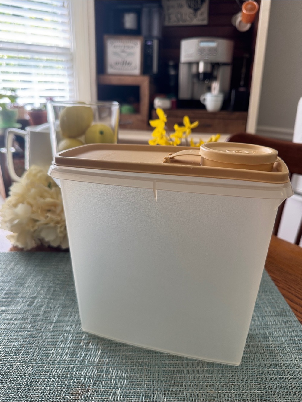 Vintage Tupperware Cereal Keeper